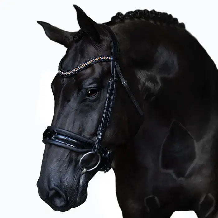 Ariana Cavesson Snaffle Bridle