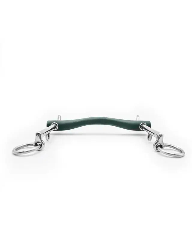 Fager Andrea Rubber Weymouth - Hard rubber bit designed for comfort and gentle communication with your horse.