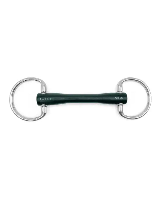 Fager Nicole Rubber Fixed Ring for horses, designed for comfort and performance, modern equestrian gear.