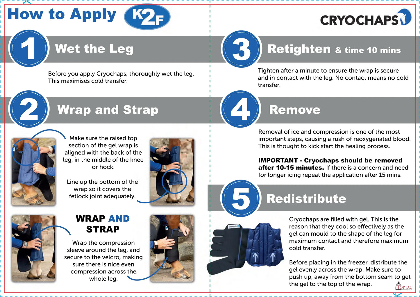 Cryochaps Ice Wrap Boots