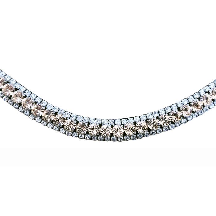 Champagne Crystal Browband